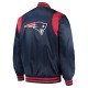 Penn State Nittany Lions O-Line Navy Satin Jacket