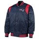 Penn State Nittany Lions O-Line Navy Satin Jacket
