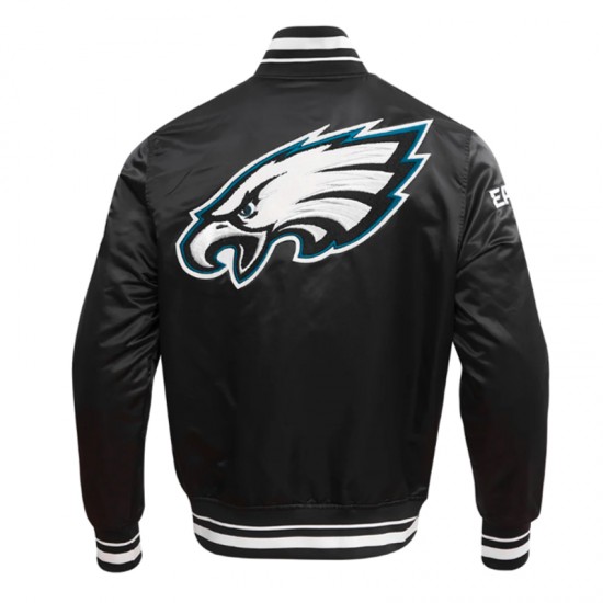Philadelphia Eagles Mashup Classic Rib Satin Jacket