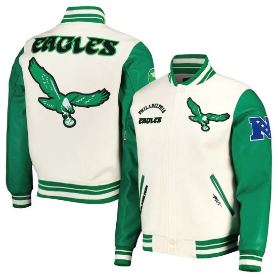 Philadelphia Eagles Retro Classic Varsity Jacket Philadelphia Eagles Retro Classic Varsity Jacket