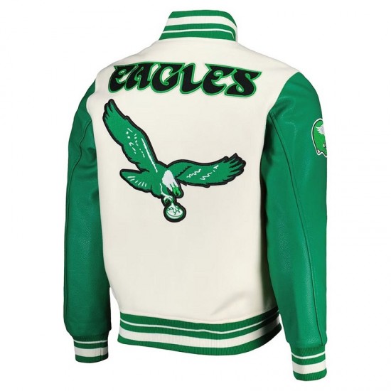 Philadelphia Eagles Retro Classic Varsity Jacket Philadelphia Eagles Retro Classic Varsity Jacket
