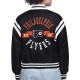 Philadelphia Flyers Printed Logo Varsity Satin Jacket Philadelphia Flyers Printed Logo Varsity Satin Jacket