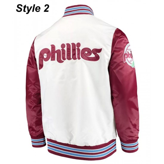 Philadelphia Phillies Satin Jacket Philadelphia Phillies Satin Jacket