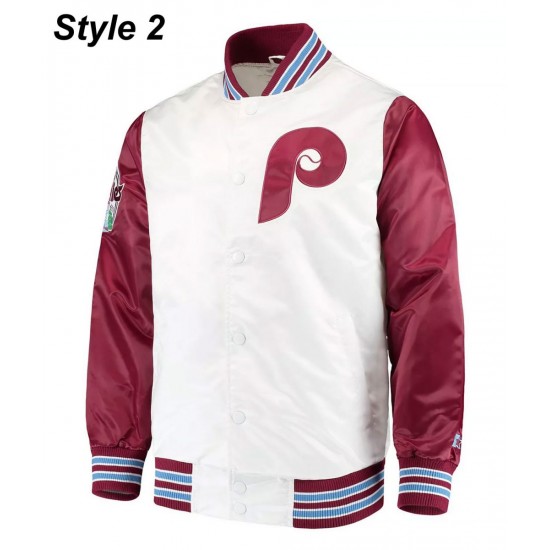 Philadelphia Phillies Satin Jacket Philadelphia Phillies Satin Jacket