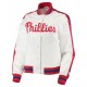 Philadelphia Phillies Starter White Satin Jacket Philadelphia Phillies Starter White Satin Jacket