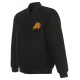 Phoenix Suns Bomber Black Wool Jacket Phoenix Suns Bomber Black Wool Jacket