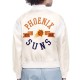 Phoenix Suns Printed Logo Varsity Satin Jacket Phoenix Suns Printed Logo Varsity Satin Jacket