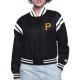 Pittsburgh Pirates Printed Logo Varsity Satin Jacket Pittsburgh Pirates Printed Logo Varsity Satin Jacket