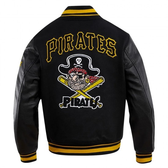 Pittsburgh Pirates Retro Classic Rib Wool Varsity Jacket