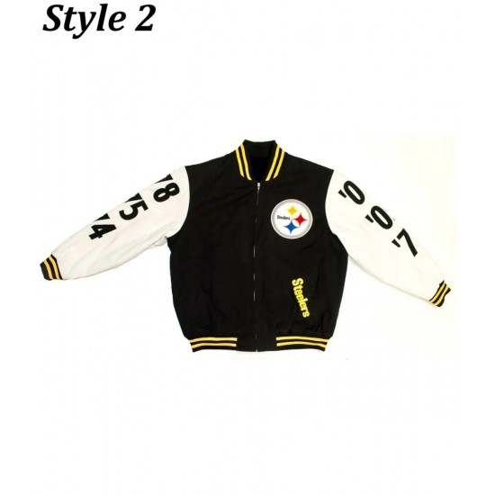Pittsburgh Steelers Super Bowl Champions Varsity Jacket