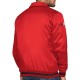 Portland Trail Blazers Stitch Appliqué Red Satin Jacket
