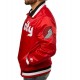 Portland Trailblazers Rip City Red Satin Jacket Portland Trailblazers Rip City Red Satin Jacket
