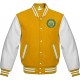 Pot Leaf Weed Cannabis Rastafarian High Times Yellow Varsity Jacket Pot Leaf Weed Cannabis Rastafarian High Times Yellow Varsity Jacket
