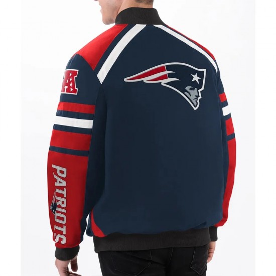 Power Forward Racing New England Patriots Jacket Power Forward Racing New England Patriots Jacket