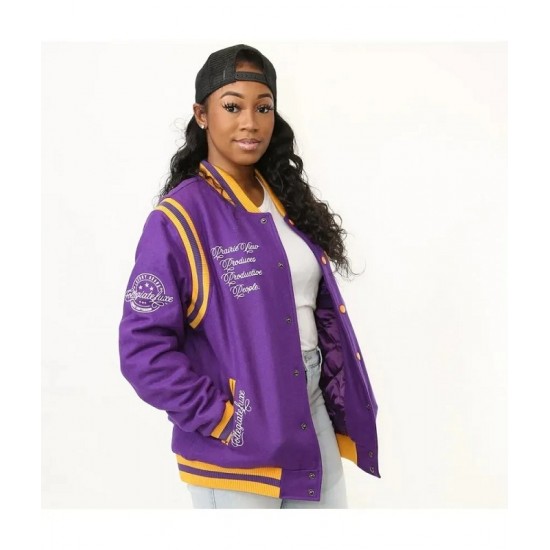 Prairie View A&M University Unisex Varsity Jacket Prairie View A&M University Unisex Varsity Jacket