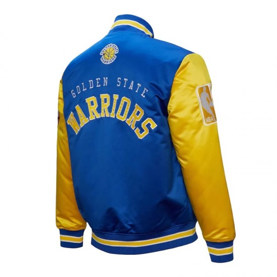 Primetime Golden State Warriors Royal & Gold Jacket Primetime Golden State Warriors Royal & Gold Jacket