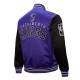Primetime Sacramento Kings Purple & Black Jacket