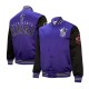 Primetime Sacramento Kings Purple & Black Jacket
