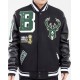 Pro Standard Milwaukee Bucks Varsity Jacket Pro Standard Milwaukee Bucks Varsity Jacket