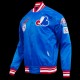 Men's Pro Standard Montreal Expos Classic Satin Jacket Men's Pro Standard Montreal Expos Classic Satin Jacket