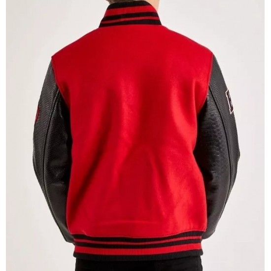 Pro Standard NBA Chicago Bulls Men's Varsity Jacket Pro Standard NBA Chicago Bulls Men's Varsity Jacket