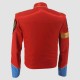 Rare MJ Michael Jackson Red Retro England Military Jacket Rare MJ Michael Jackson Red Retro England Military Jacket