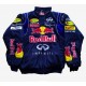 Red Bull Embroidered Blue Nascar Vintage Jacket Red Bull Embroidered Blue Nascar Vintage Jacket