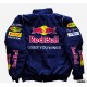 Red Bull Embroidered Blue Nascar Vintage Jacket Red Bull Embroidered Blue Nascar Vintage Jacket