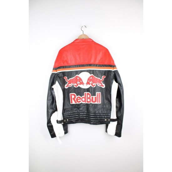 Red Bull Racing Leather Jacket Red Bull Racing Leather Jacket