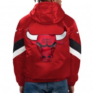 Red Force Play Chicago Bulls Half-Zip Hoodie