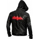 Red Hood Jason Todd Batman Arkham Knight Black Costume Red Logo Vest And Jacket Red Hood Jason Todd Batman Arkham Knight Black Costume Red Logo Vest And Jacket