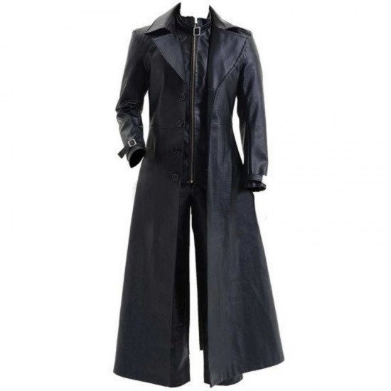 Resident Evil 5 Albert Wesker Trench Coat Halloween Cosplay Costume Resident Evil 5 Albert Wesker Trench Coat Halloween Cosplay Costume