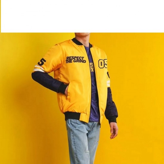 Respect The Grind Bomber Jacket Respect The Grind Bomber Jacket