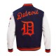 Retro Detroit Tigers Classic Rib Varsity Jacket