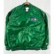 Retro Seattle Seahawks Green Satin Jacket