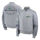 Rivalries Seattle Seahawks Wolf Gray Varsity Jacket