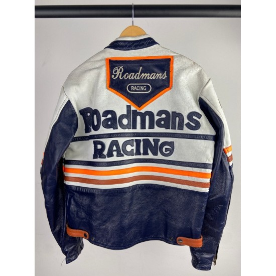 Roadmans 90s Leather Motorbike Jacket Roadmans 90s Leather Motorbike Jacket