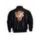 Rocky Tiger Balboa Black Leather Jacket Rocky Tiger Balboa Black Leather Jacket
