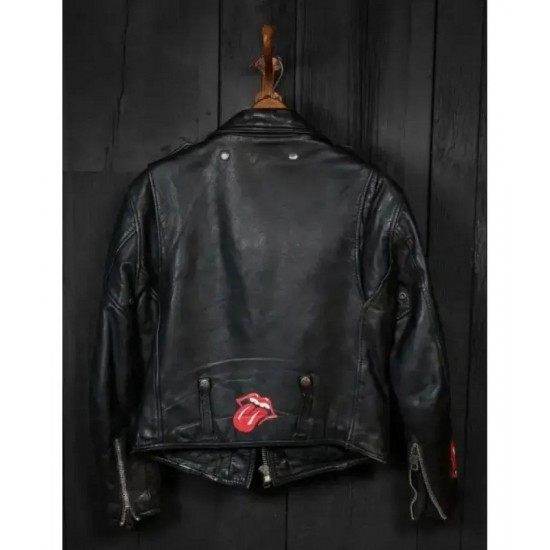 Rolling Stones Fraser Wilson Leather Jacket Rolling Stones Fraser Wilson Leather Jacket