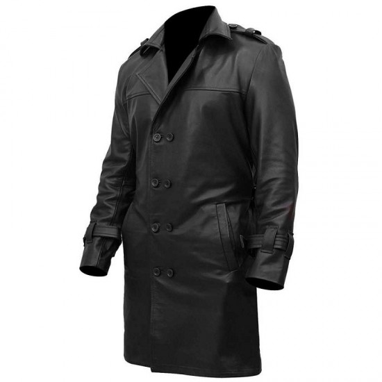 Rorschach Watchmen Leather Costume Trench Coat Rorschach Watchmen Leather Costume Trench Coat