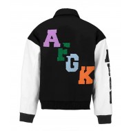 Rubix A Few Good Kids White/Black Varsity Jacket