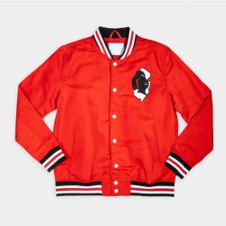 Rutgers Scarlet Knights Retro Logo Bomber Jacket 