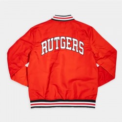 Rutgers Scarlet Knights Retro Logo Bomber Jacket 