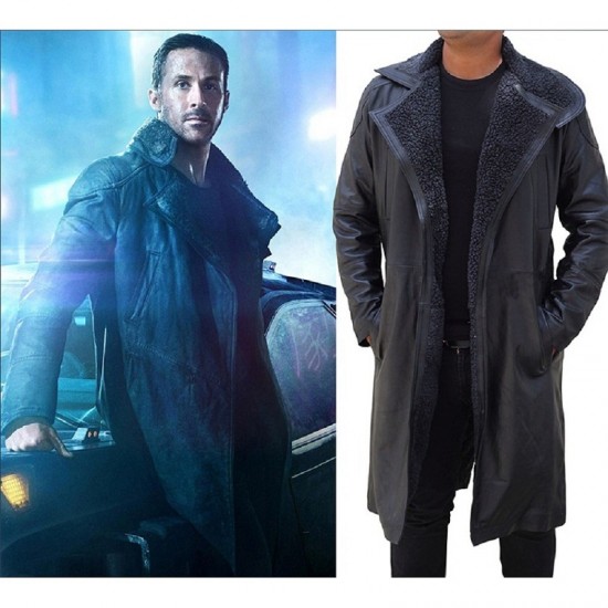 Ryan Gosling Blade Runner 2049 Leather Coat Ryan Gosling Blade Runner 2049 Leather Coat