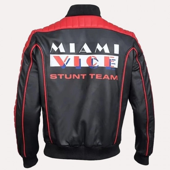 Ryan Gosling Miami Vice Black Leather Jacket Ryan Gosling Miami Vice Black Leather Jacket