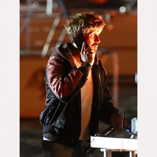 Ryan Gosling Miami Vice Black Leather Jacket Ryan Gosling Miami Vice Black Leather Jacket