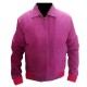 Ryan Gosling Pink Bomber Wool Jacket Ryan Gosling Pink Bomber Wool Jacket