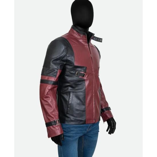 Ryan Reynolds Deadpool Leather Jacket Ryan Reynolds Deadpool Leather Jacket