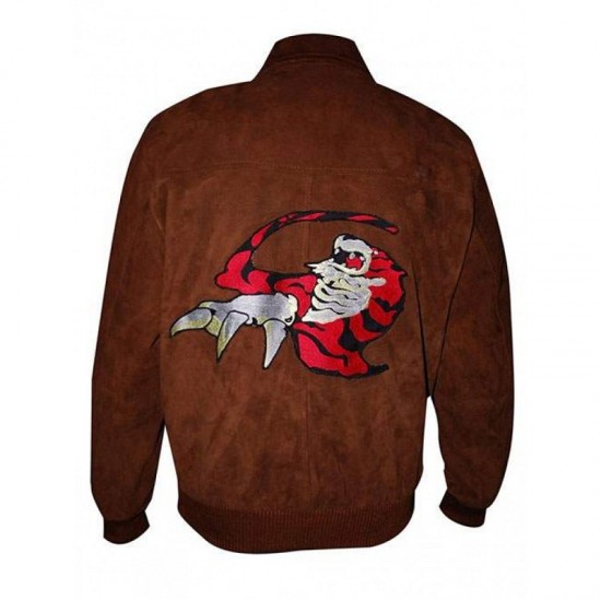 Ryo Hazuki Shenmue III Bomber Brown Leather Jacket Ryo Hazuki Shenmue III Bomber Brown Leather Jacket