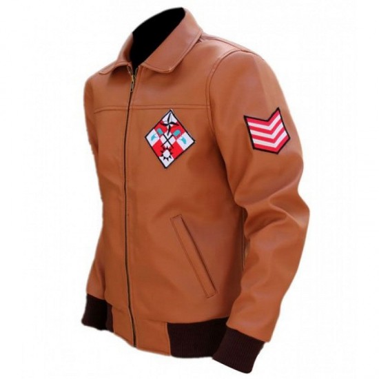 Ryo Hazuki Shenmue III Bomber Brown Leather Jacket Ryo Hazuki Shenmue III Bomber Brown Leather Jacket